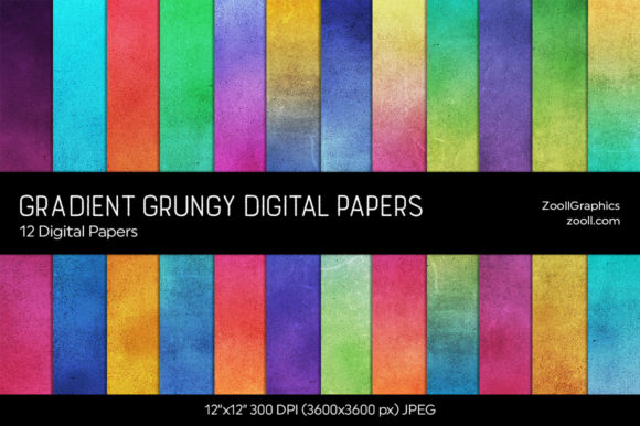 Download Gradient Grungy Texture Digital Papers - Grungy texture Collection