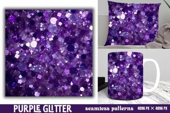 Download Purple Glitter Background Digital Paper - Purple glitter Collection