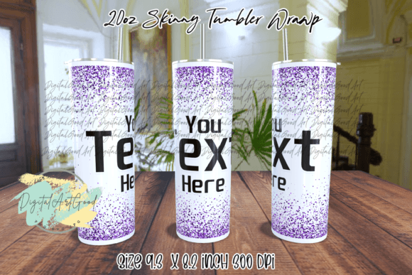 Download Purple Glitter Pattern PNG Tumbler Wraps - Purple glitter Collection
